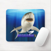Tapis De Souris Megalodon Mousepad (Avec souris)