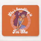 Tapis De Souris Megara - She's Handling It, I'm She Mouse Pad (Devant)