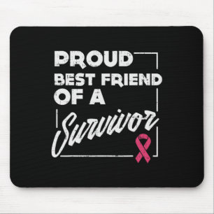 Tapis De Souris Meilleur Ami Survivor Cancer du sein Soutien Cadea