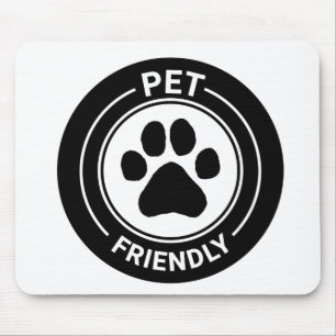 Tapis De Souris Meilleur animal de compagnie Westie Friendly Drawn