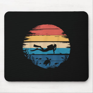 Tapis De Souris Meilleur Art de Plongée en Scaphandre Pour Hommes