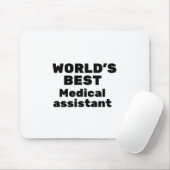 Tapis De Souris Meilleur assistant Médicale du monde (Avec souris)