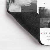 Tapis De Souris Meilleur AUNTEver Script Fête des Mères 10 Collage (Coin)