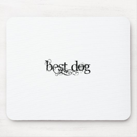 Tapis De Souris Meilleur chien (Devant)