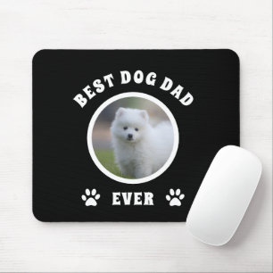 Tapis De Souris Meilleur Chien Papa Jamais Personnalisé Photo Pers