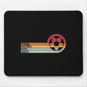 Tapis De Souris Meilleur entraîneur de football Papa De Tous Les T