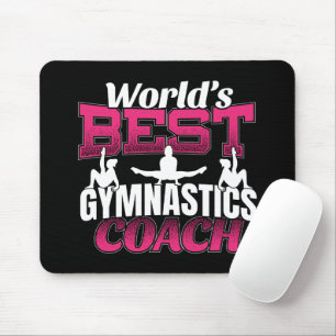 Tapis De Souris Meilleur entraîneur de gymnastique féminine au mon