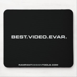Tapis De Souris Meilleur évar vidéo - Black Mousepad
