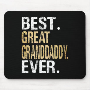 Tapis De Souris Meilleur Grand-Père Jamais Spécial Grand Grand-Pèr
