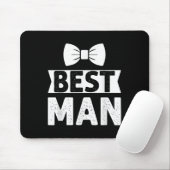 Tapis De Souris Meilleur homme Mariage Groomsmen Funny Bride Bache (Avec souris)