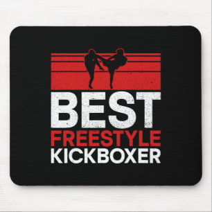 Tapis De Souris Meilleur kickboxeur en freestyle - Arts martiaux K