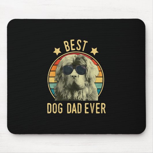 Tapis De Souris Meilleur Newfounddad (Devant)