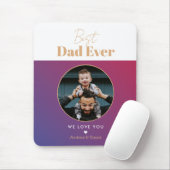 Tapis De Souris Meilleur papa (Avec souris)