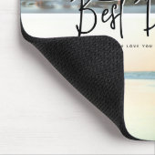 Tapis De Souris Meilleur Papa Ever Script 4x Photo (Coin)