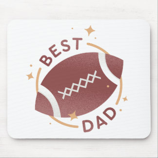Tapis De Souris Meilleur Papa Football