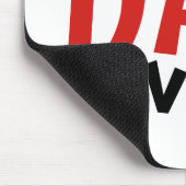 Tapis De Souris Meilleur papa Jamais Rouge Texte Noir Bébé Garçon  (Coin)