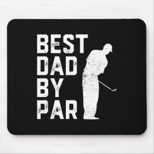 Tapis De Souris Meilleur Papa Par Amoureux de Golf Cadeau Pour Hom