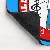 Tapis De Souris Meilleur professeur de musique du monde (Coin)