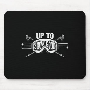 Tapis De Souris Meilleur Snowboard Ski Ride Cadeau Skieurs Mignonn