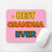 Tapis De Souris Meilleure grand-mère (Avec souris)