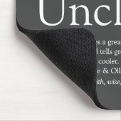 Tapis De Souris Meilleure jamais Oncle Funiculaire Définition gris (Coin)