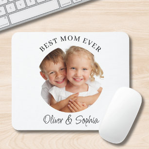 Tapis De Souris Meilleure Maman de Tous les Temps Photo de la Fête