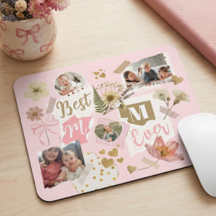 Tapis De Souris Meilleure Maman du Monde Scrapbook de Fête des Mèr