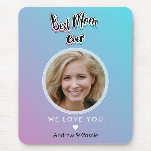 Tapis De Souris Meilleure maman jamais (Devant)