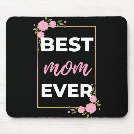 Tapis De Souris Meilleure maman jamais (Devant)