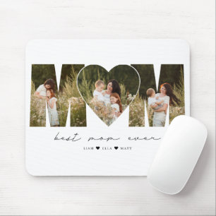 Tapis De Souris Meilleure Maman Jamais Collage Photo Moderne Cadea