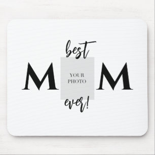 Tapis De Souris Meilleure maman jamais photo et texte Fête des mèr