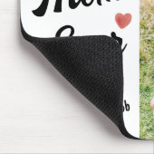 Tapis De Souris Meilleure maman jamais photo moderne (Coin)