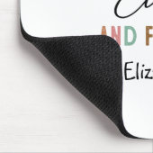 Tapis De Souris Meilleure maman jamais rétro Script Super fête des (Coin)