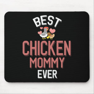 Tapis De Souris Meilleure maman poulet Ever 