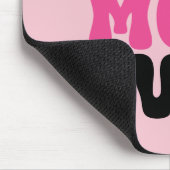 Tapis De Souris Meilleure Maman Typographie (Coin)