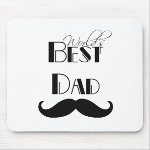 Tapis De Souris Meilleure moustache papa du monde