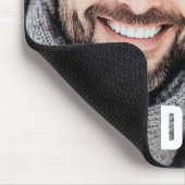 Tapis De Souris Meilleure photo de fête des pères papa (Coin)