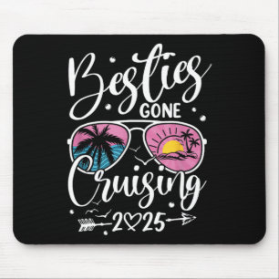 Tapis De Souris Meilleures Amies en Croisière 2025 Filles Correspo