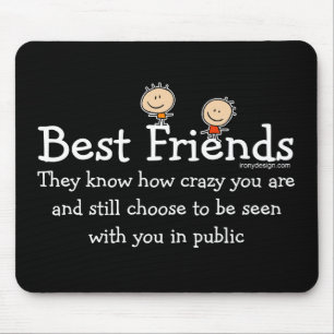 Tapis De Souris Meilleurs amis