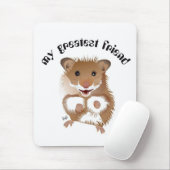 Tapis De Souris Mein grösster Freund, Hamster Mauspad (Avec souris)