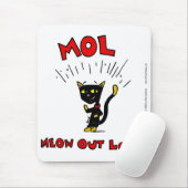 Tapis De Souris Mel "MOL : MEOW OUD" Mousepad (Avec souris)
