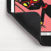 Tapis De Souris Mel NINJA CAT Mousepad (Coin)