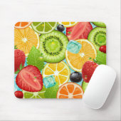 Tapis De Souris Mélange de fruits (Avec souris)