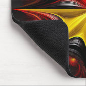 Tapis De Souris Mélange de la fractale de Mandelbrot avec le drape (Coin)
