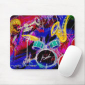 Tapis De Souris Mélange de musique (Avec souris)