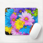Tapis De Souris Mélange Fleur Faisy Mousepad (Avec souris)