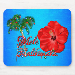 Tapis De Souris Mele Kalikimaka