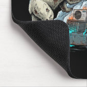 Tapis De Souris Meltdown Imminent – Climate Collapse Polar Bear (Coin)