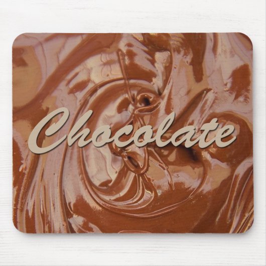 Tapis De Souris Melted chocolate texture (Devant)