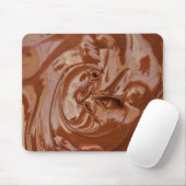 Tapis De Souris Melted chocolate texture (Avec souris)